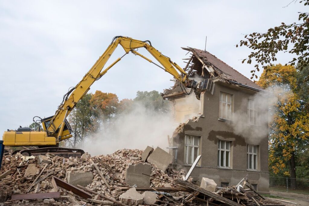 demolishing your property