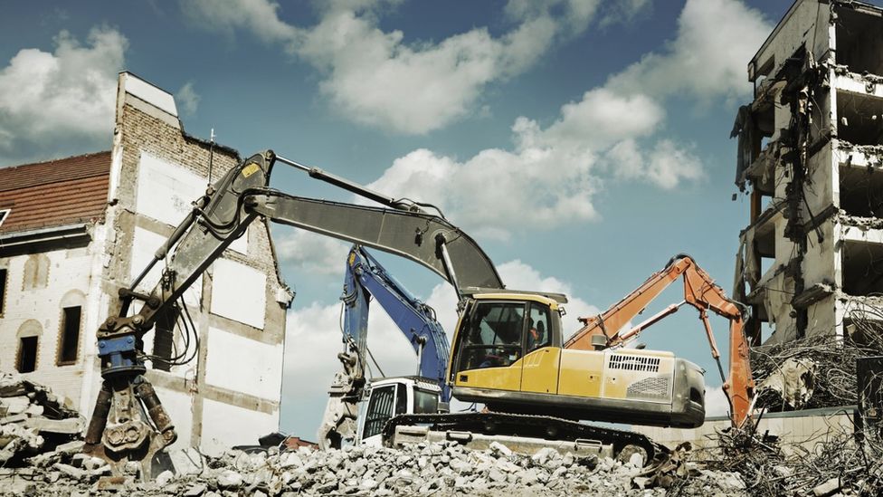 demolition of a building